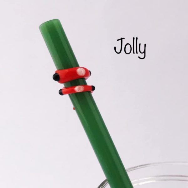 Jolly Glass Drinking Straw
