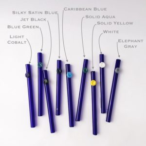 Colored Personalized Glass Straw