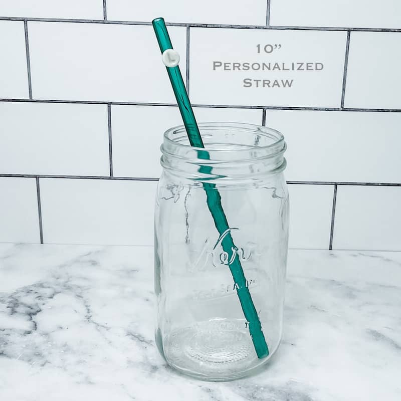 Strawesome Clear Smoothie Glass Straw, Reusable Straws