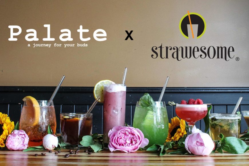 Palate Restaurant Switches to Strawesome Reusable Glass Straws