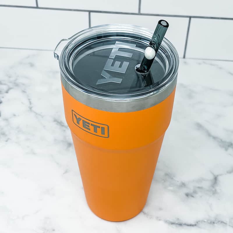 Straw Tumbler Lid | Porter by W&P | Charcoal Grey