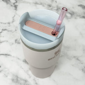 20 oz Stanley Replacement Straw in Pink Sapphire