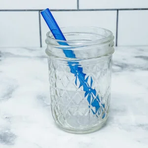 Earth Blue Mini Straw