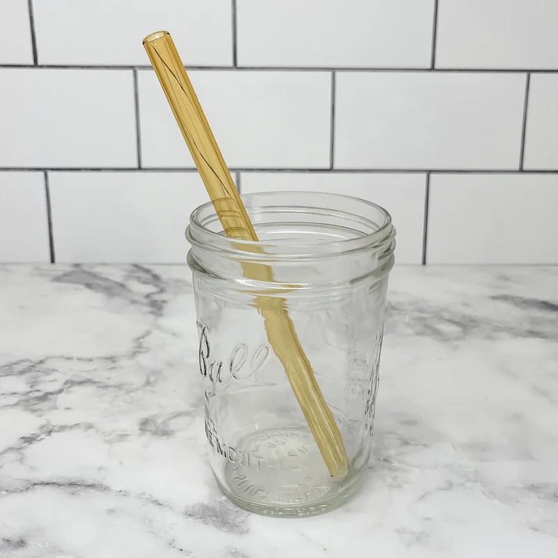 Iridescent Glass Straws – Little Things With Sam